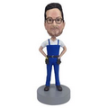 Stock Body Casual Handy Guy Male Bobblehead